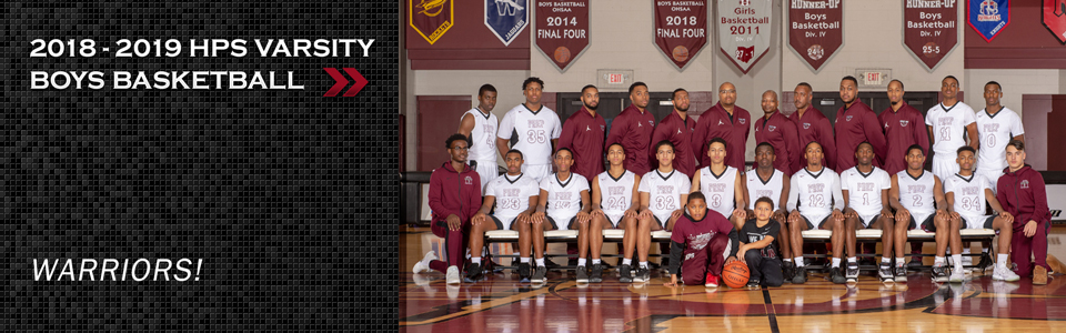 2018-2019 Boys Varsity Basketball Team